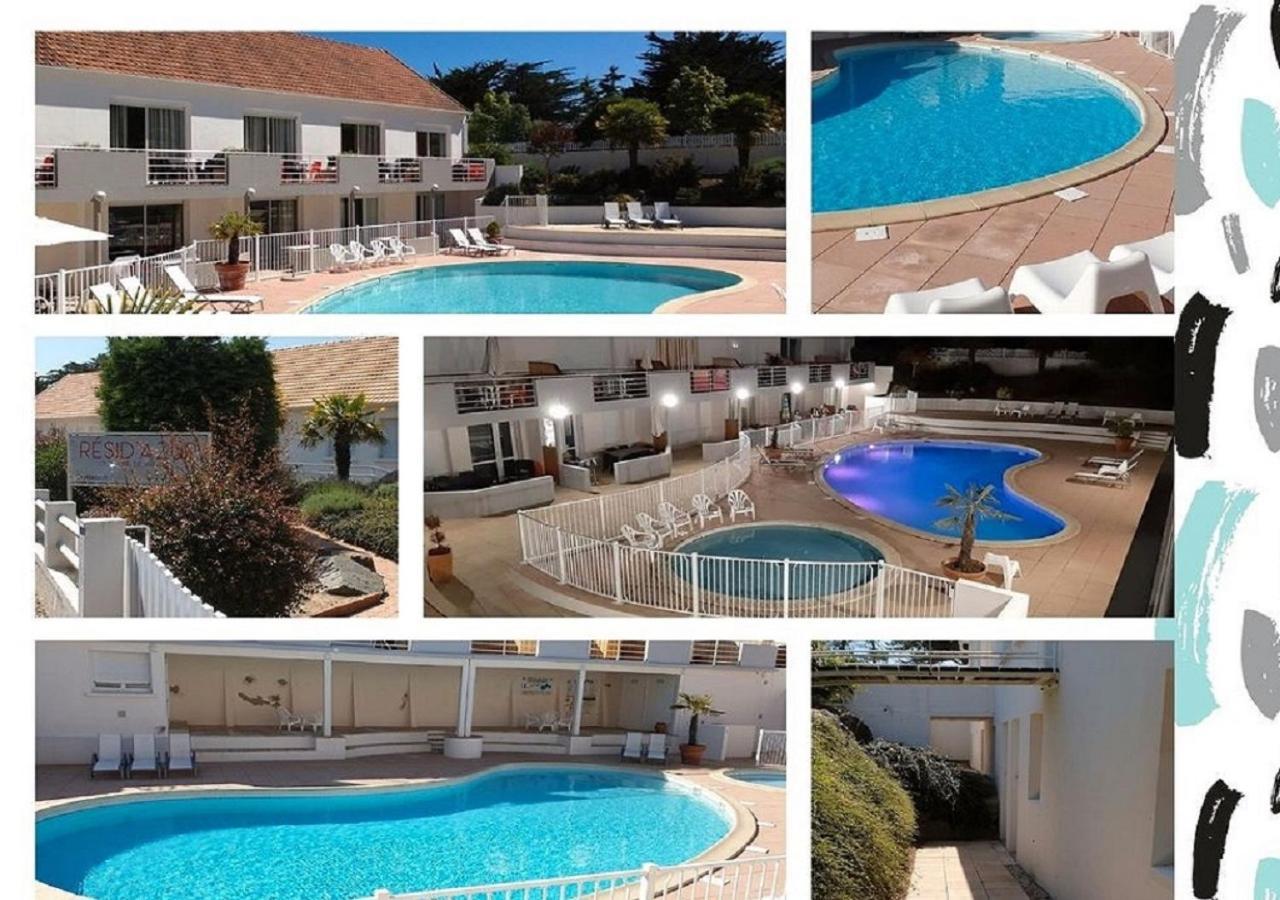 LOGEMENT T2 PMR piscine Privée 400m de la Plage Saint-Jean-de-Monts Extérieur photo